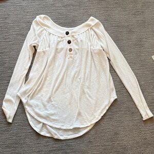 We The Free Long-Sleeve Waffle Henley